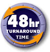 48 hours turnaround time!